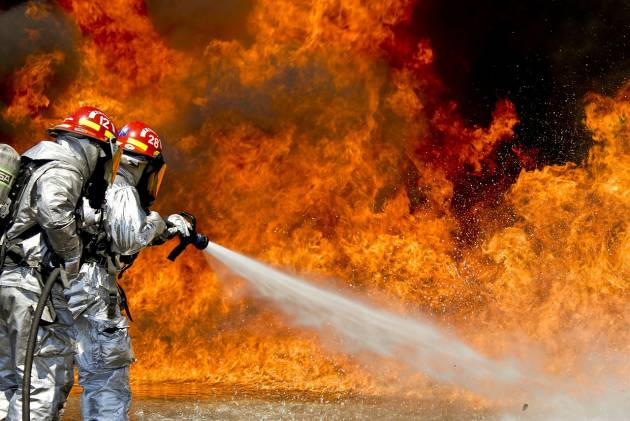 Пожарные Владивостока за сутки потушили пять возгораний